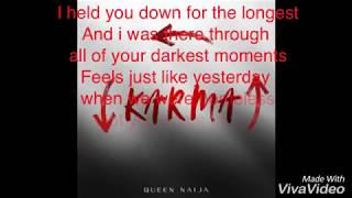 Queen Naija - Karma (Lyrics)