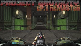 Project Brutality 3.0 - Doom Ep. 1 Remaster (demo) | E1M5: Phobos Lab | 4K/60