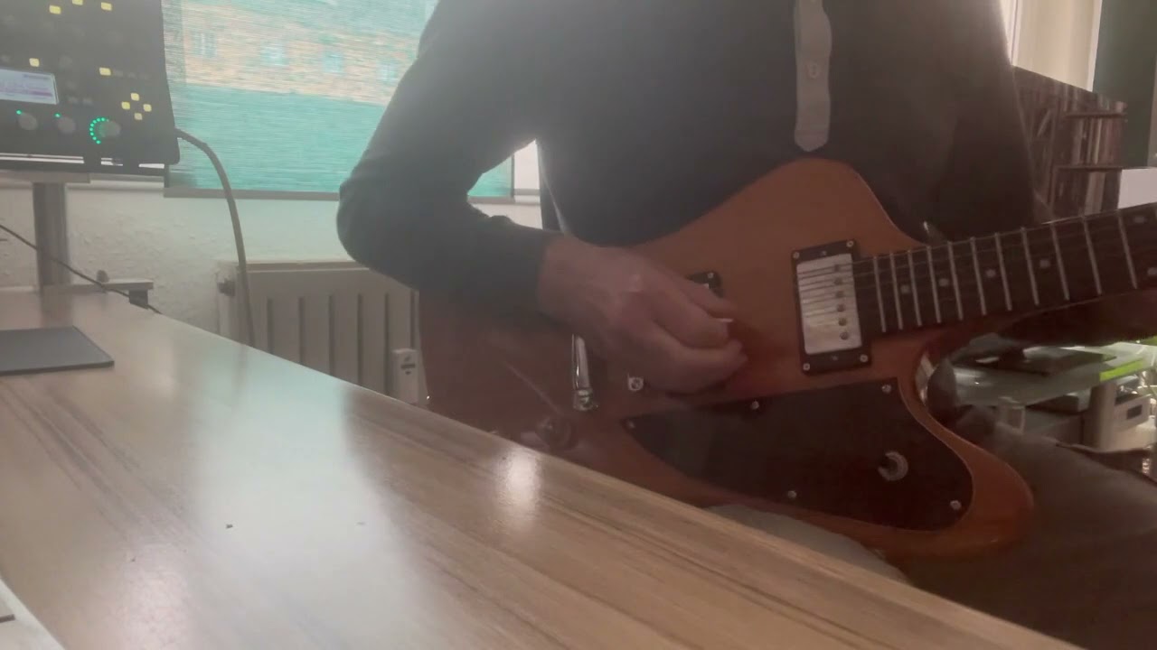 David Alan Entwistle ( Alden Guitars) reversed “firebird” style