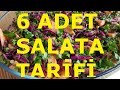 Elif mutfak 6 adet gün salatası