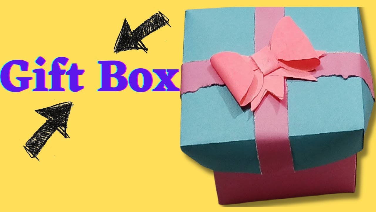 How To Make Gift Box At Home Diy Beautiful Handmade Giftbox Diy 