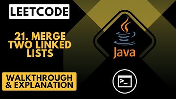 LeetCode 21. Merge Two Sorted Lists (Java)