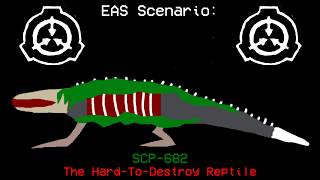 EAS Scenario: SCP-682 The Hard-To-Destroy Reptile [Analog Horror]