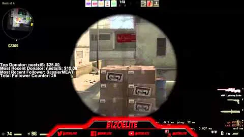 BiZoELiTe - 5K Awp clutch on eco round!