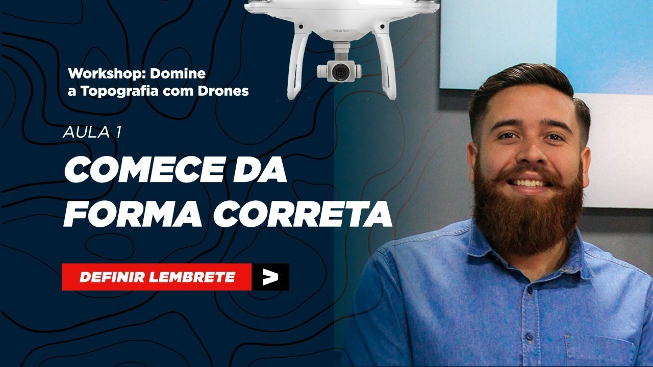 [AULA 01] Workshop: Domine a Topografia com Drones - YouTube