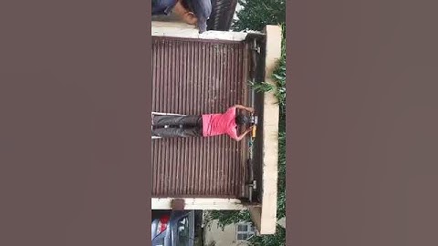 CENTER MOTOR ROLLING SHUTTER AFTER FITTING