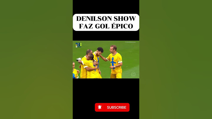 DENILSON SHOW FAZ GOL ÉPICO NO CRIANÇA ESPERANÇA. #denilson #jogoaberto