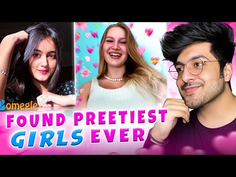 Indian Guy Found Preetiest Girls on OMEGLE 😍🙈 “Cutest Video Ever”
