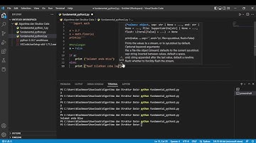 Algoritma dan Struktur Data - Pertemuan 10 - Fundamental Python
