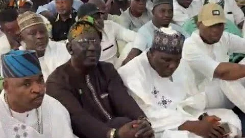 NO MORE RIFT' LAGOS NURTW 001 TAFA SEGO ATTEND NURTW PRESIDENT MC OLUOMO MOTHER'S REMEMBRANCE 