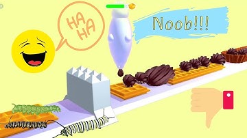 Perfect Cream Game All Max Levels Gameplay iOS,Android Mobile Walkthrough Alltrailer Part 2