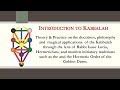 Intro to Kabbalah Part I - The Tree of Life & Hebrew Letters