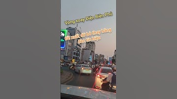 Vòng xoay Điện Biên Phủ đang đề xuất dỡ bỏ