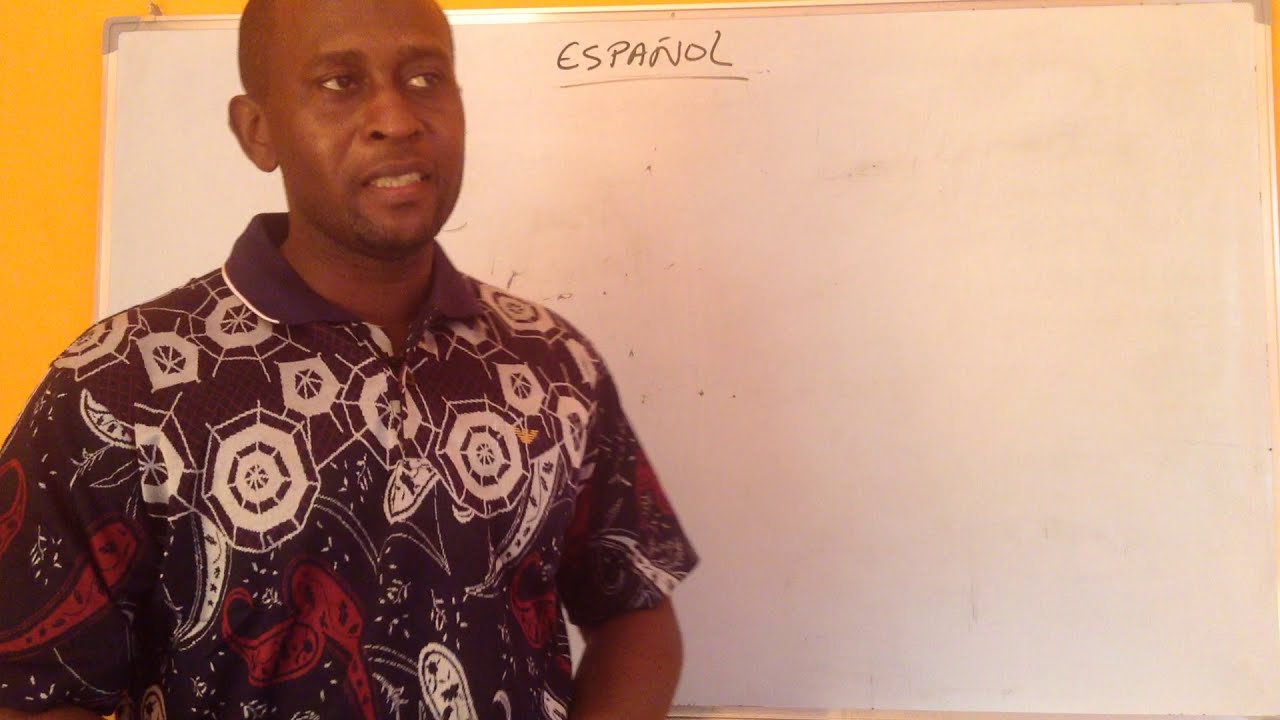 Jifunze kihispania na Teacher Burhan Somo La Nane  Zanzibar