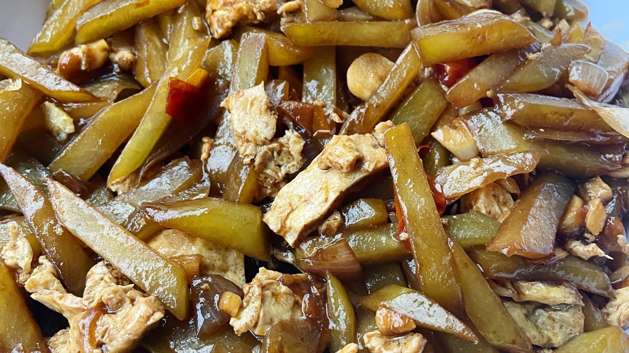 VEGETABLES RECIPE/ SAYOTE /TIPID ULAM RECIPE YouTube