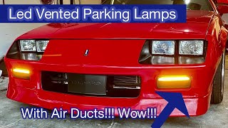 LED, vented front parking lamps by Starbuck Innovative Designs