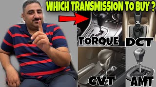 Manual vs IMT vs AMT vs CVT vs DCT vs Automatic | How Transmissions Works |आपके लिए कोनसा बेहतर