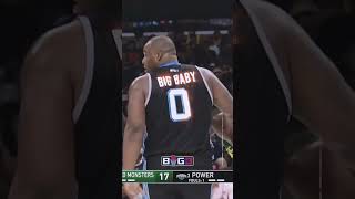 Big Baby was a PROBLEM in the BIG3 🤯🔥 #basketball #BIG3 #highlights