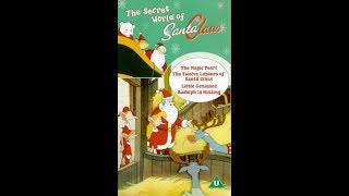 Here are the titles from my 2002 uk vhs of secret world santa claus:
volume 1 1. delta entertainment warning screen 2. logo 3. the...