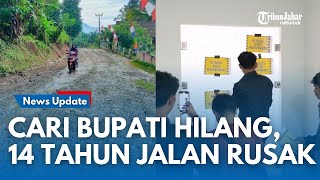 14 Tahun Jalan Rusak Parah! Puncak Kesal Masyarakat Tasik Sampai Segel Ruang Kerja Bupati