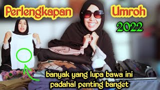 PERLENGKAPAN UMROH WANITA KOMPLIT 2022 BARANG BAWAAN UMROH