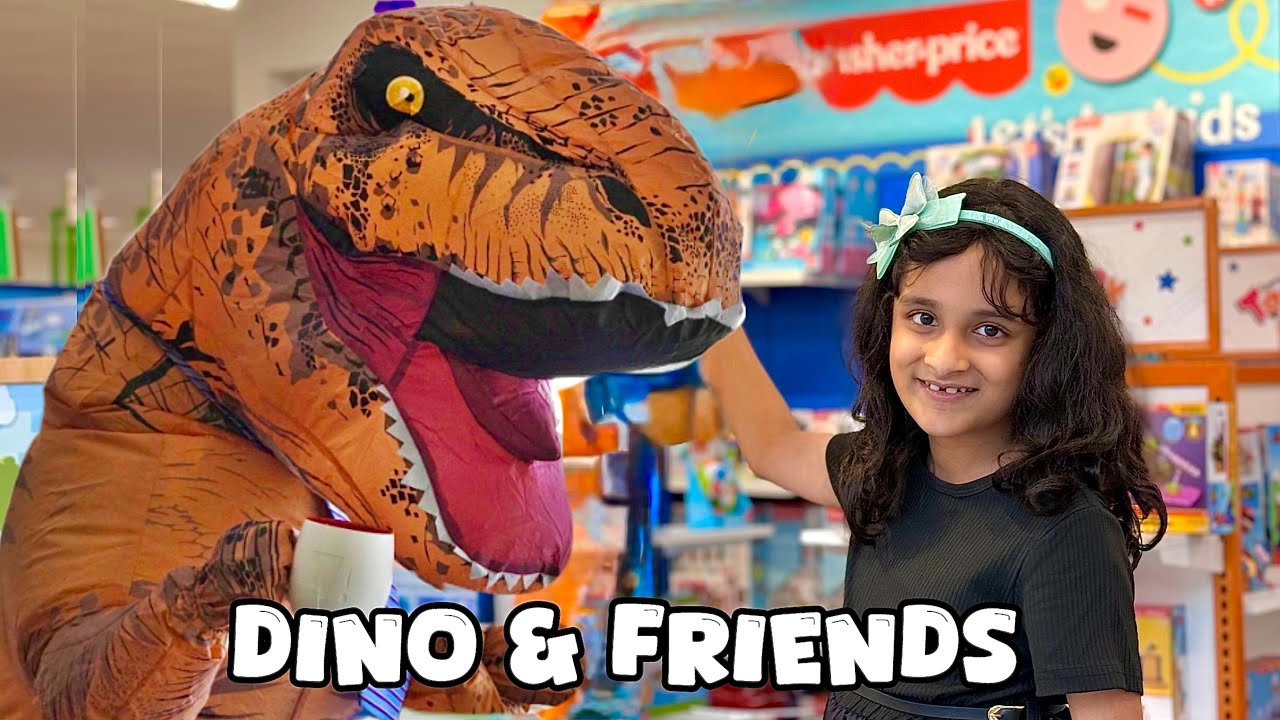 The Dinosaur & Friends | DinoMaNia | Sehrish & Luqman Family!