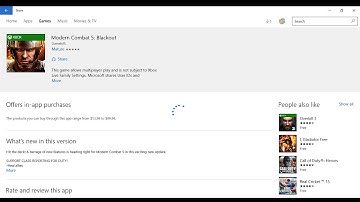 Modern Combat 5 on WINDOWS 10 (FREE ON WINDOWS APP STORE