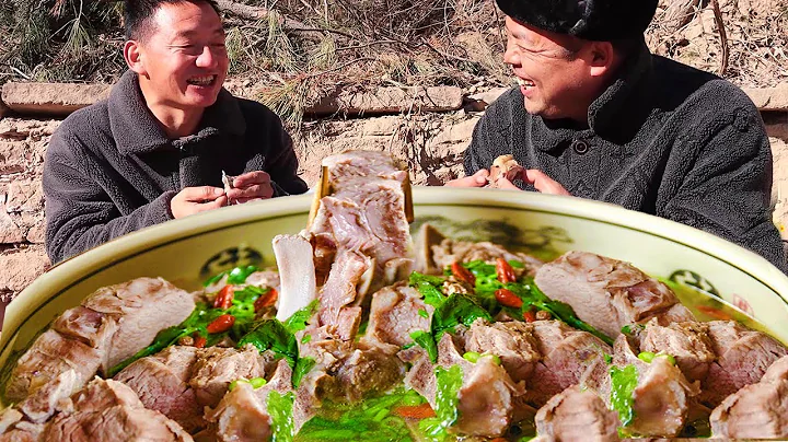 Stewed 10 catties lamb chops for Fat Star