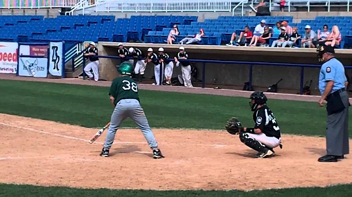 Max Edgin's RBI for Twin Valley at Frawley Stadium