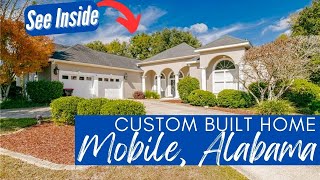 West Mobile, Alabama Home for Sale on 1/2 Acre