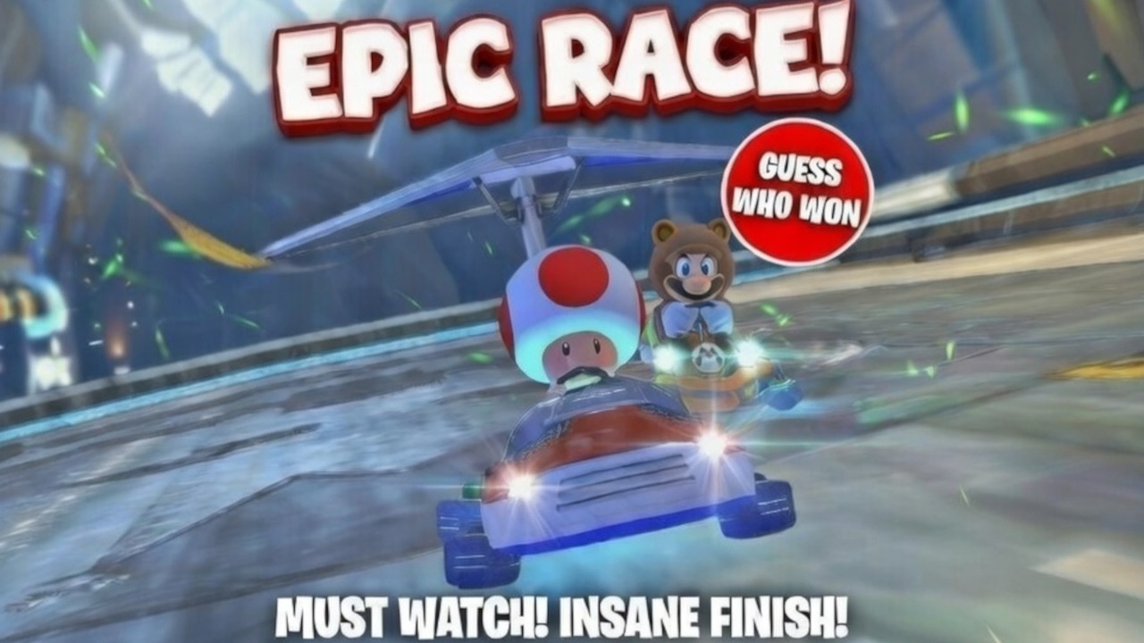 MARIO vs. TOAD vs. LINK! THE MOST INTENSE BATTLE EVER! (MARIO KART 8 DELUXE)