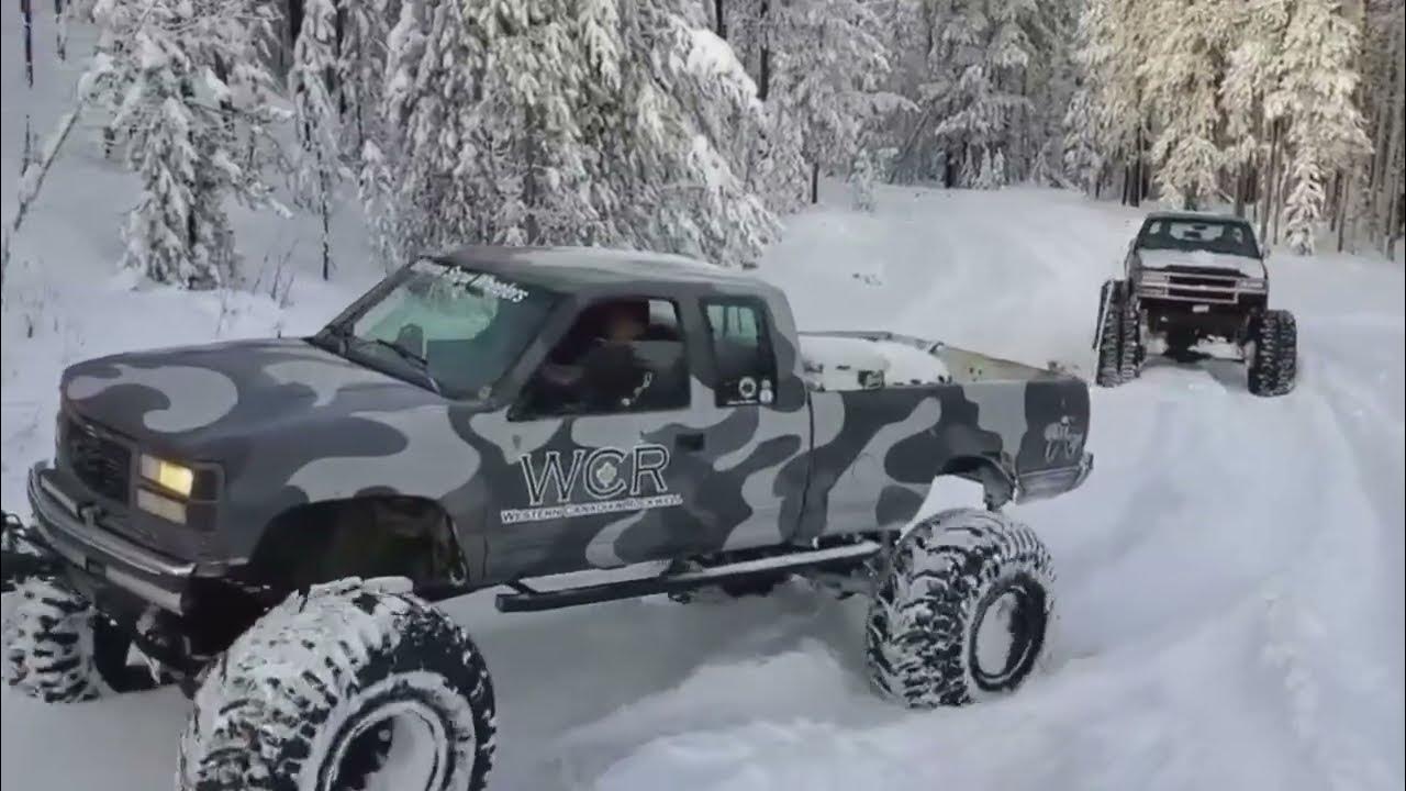 Frosty the snow wheeler. Kelowna BC YouTube