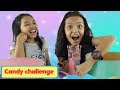 MINI VS BIG CANDY CHALLENGE ♥ Real vs Fake Challenge For Kids