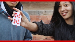 Magic Or Deception - Pick Any Card | Nepal Brotherhood of Magicians | Street Magic in Nepal