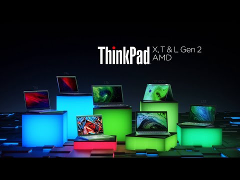 Lenovo ThinkPad T, X, L Gen 2 AMD Product Tour Video