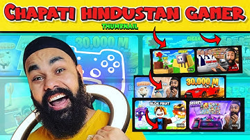 How to make thumbnail like chapati hindustani gamer ?