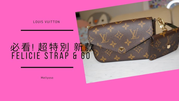 Louis Vuitton Monogram Felicie Strap & Go Pochette – The Closet