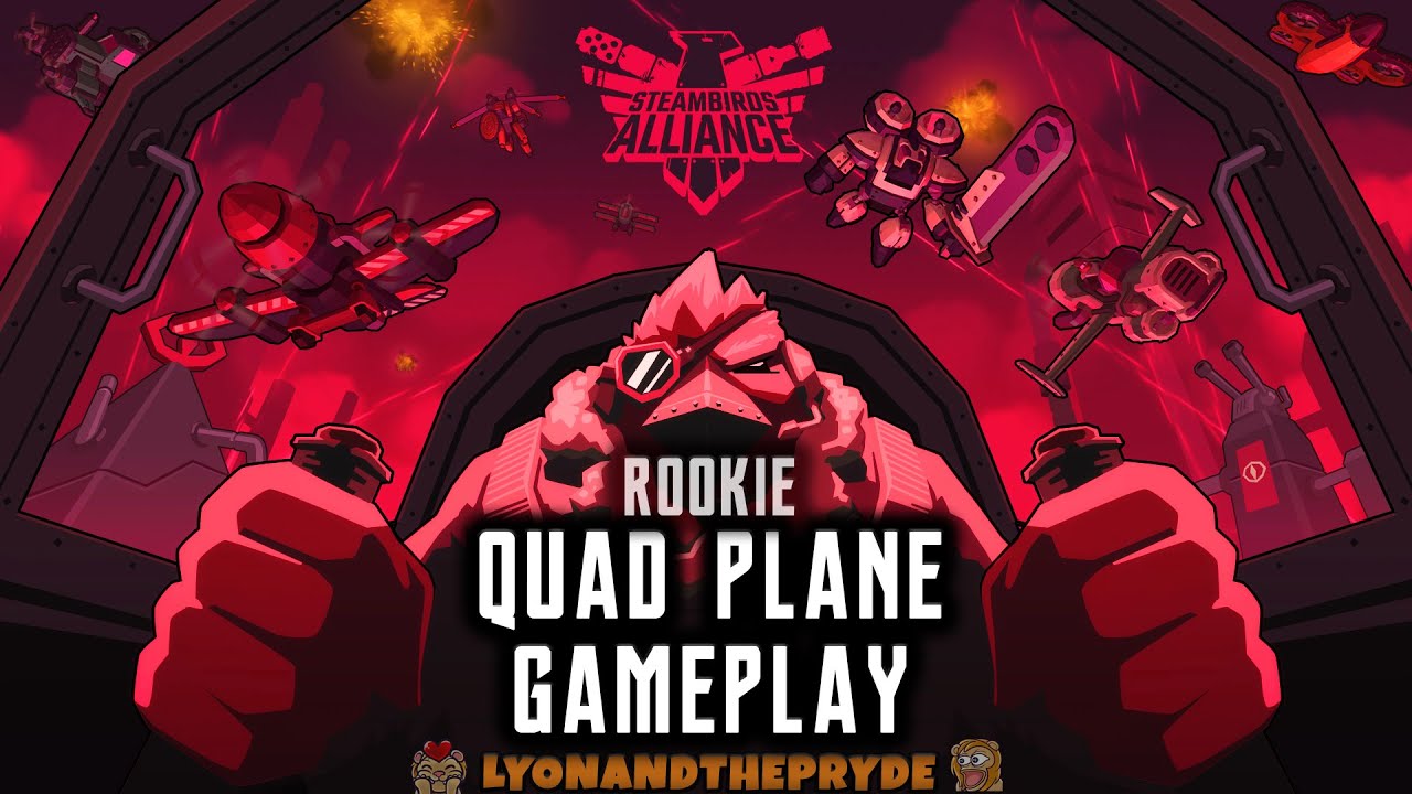 Rookie learns the ropes on Quad Plane ~ Steambirds Alliance ~ Gameplay ~ Close Beta Weekend