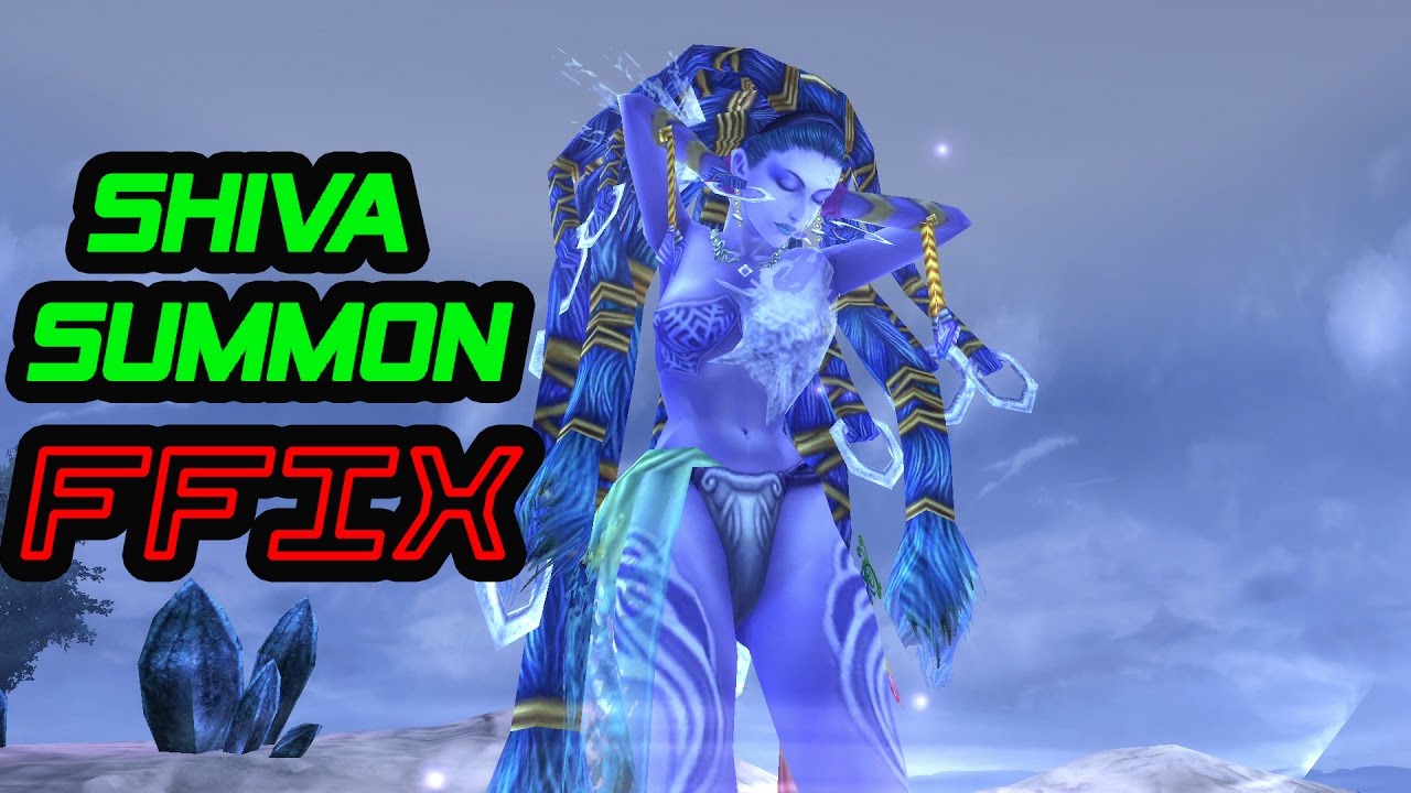 Final Fantasy Ix Shiva Summon Youtube
