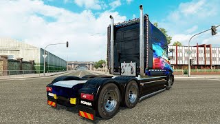 Heavy Cargo Trailer Mod - Euro truck Gameplay screenshot 4