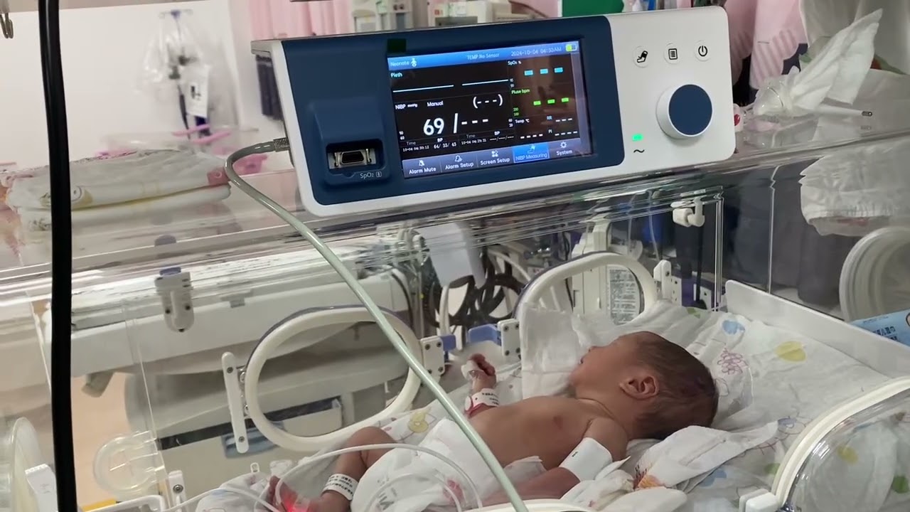 Desktop multi-parameter testing of neonatal blood pressure 