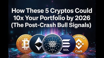 How These 5 Cryptos Could 10x Your Portfolio by 2026 (The Post-Crash Bull Signals)
