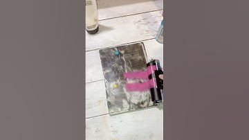 The Best Gelli Print I’ve Ever Made | Gelli Printing Using Magazines #gelliprinting #gelliarts