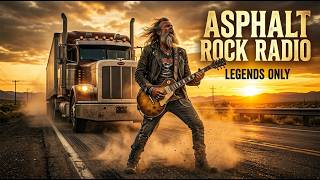 ASPHALT ROCK RADIO – SUNSET LONELY DESERT MIX | SLOW GUITARS &amp; EMPTY HIGHWAY SOUL | #LonelyDesert