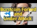 Burstcoin Network Fork and Under DDoS Attack (Forked)