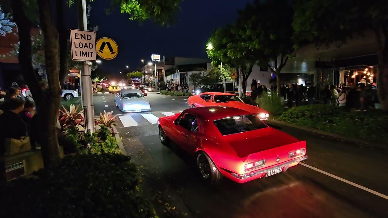 Beachfest Caloundra 2025 Friday night super cruise pt2