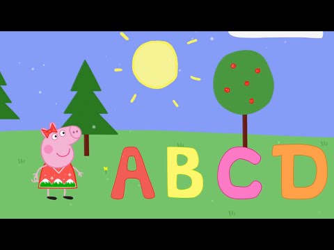 PEPPA PIG - Aprende El Abecedario (Versión LENTA) - CANCIÓN INFANTIL en ESPAÑOL