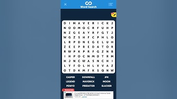 Calm "INFINITE WORD SEARCH..."