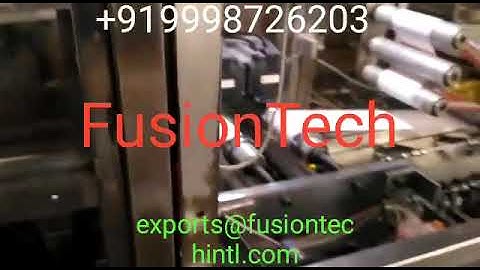 Toilet Soap Jabon packing machine | soap wrapper | by FusionTech International +918128986711