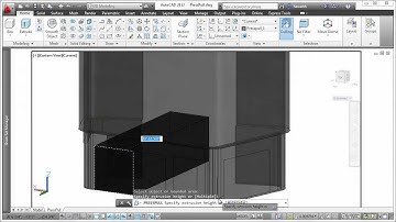 AutoCAD 2013 | Press Pull